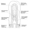  . Tenga Más grande. Quieres sentir la experiencia de sexo oral real? Tenga Garganta Profunda nos brinda esta experiencia XL: Original Vacuum CUP U.S. . 
