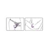  . Adrien Lastic Con su diseño ergonómico, este doble vibrador manos libres estimula de forma simultanea el clítoris y el punto G,Incluye una cinta ajustable que permite mantenerlo en perfecta posición. De silicona de alta calidad medica. Mr. Hook . 