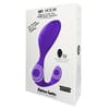  . Adrien Lastic Con su diseño ergonómico, este doble vibrador manos libres estimula de forma simultanea el clítoris y el punto G,Incluye una cinta ajustable que permite mantenerlo en perfecta posición. De silicona de alta calidad medica. Mr. Hook . 