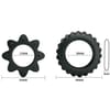  . 269 Kit 2 anillos ring flowering 1 . 
