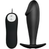  . Disfruta del maravilloso placer de la estimulación anal con este plug de silicona con diseño en forma de pene . 