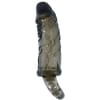  . Funda extensora de pene con strap para los testiculos para que aumente tanto en grosor como en longitud . 