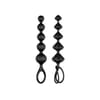  . Set 2 Cadenas Anales Color Negro 0 . 