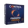  . Control Sensaciones intensas, extra fino. Condones ultra finos, para aumentar la sensibilidad en las relaciones sexuales. Contacto total. Condones Control Finissimo 3 uds . 