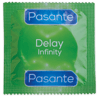  . Pasante Preservativos de efecto retardante, contiene lidocaína, para facilitar una relación más duradera. Prolonga las relaciones con tu pareja. Retardantes Delay 12 uds . 