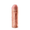  . Pipedream Funda para el miembro masculino con longitud: (22,8 cm) ancho: (4,4 cm) de diámetro interno: (2,5 cm), ideal para aquellos con problemas de erección. Mega 1 Extension Flesh . 