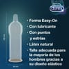  . Durex Preservativo diseñado para retrasar el clímax de él y adelantar el de ella. Para prolongar el orgasmo del chico y acelerar el de la chica. Mutual Climax 12 uds . 