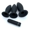  . Kit 4 Piezas Booty Cone Recargable Negro 0 . 
