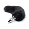  . Plug anal con cola negra 40 cm 0 . 