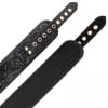  . BegMe Collar negro con cadenas y pinzas para pezones 0 . 