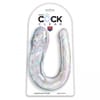  . Double Trouble Dildo Doble 44 cm Transparente 0 . 