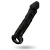  . Funda para pene negra 20 cm 1 . 