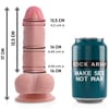  . Dildo dual density 17cm 4 . 