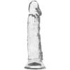  . Dildo Transparente 19 cm 1 . 