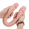  . Dildo doble forma de U Blake 46 cm 1 . 