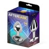  . Plug Anal con Jota Color Blanco Diamante Talla M Aluminio 0 . 