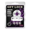  . Anillo Vibrador para el Pene  Bull Ring Transparente 2 . 