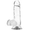  . Dildo 008 Transparente 15.5 cm 2 . 