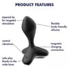  . Plug Vibrador Game Changer Negro 0 . 