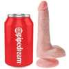  . Dildo Realista KC 6 Con Testículos 15 cm 4 . 