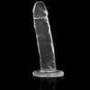  . Dildo 009 Transparente 18 cm 1 . 