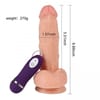  . Vibrador Realista Control Remoto Kassadin 17.5 cm 1 . 