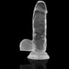 . Dildo 008 Transparente 15.5 cm 2 . 