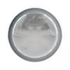  . Plug anal L Cristal Plateado 4 cm 0 . 