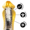  . Drakon Dildo Cobra Amarilla 0 . 