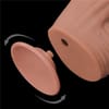 . Dildo Dual Layer Piel Retractil 31 cm 0 . 
