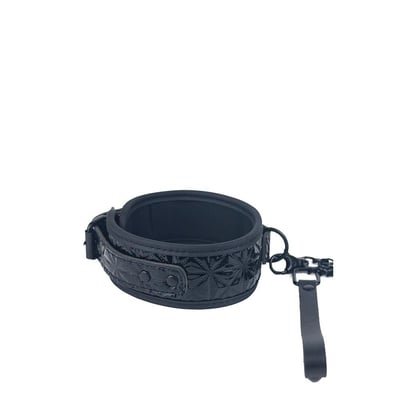 Collar Vinilo Negro 0