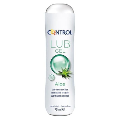 Control Lubricante con Aloe Vera 50 ml. Con propiedades hidratantes y regenerativas, beneficiosas para la piel. Aloe Vera 50 ml