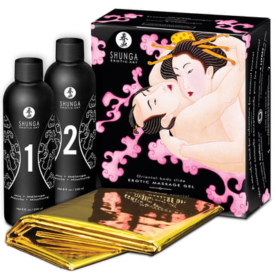 Shunga Shunga Gel Masaje Vino Espumante, disfruta de un masaje erótico de sabores sumamente sensual Gel Masaje Vino Espumante