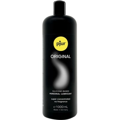 Pjur Lubricante recomendado para la lubricación y el masaje por su suavidad y larga duración lubricante Original 1000 ml