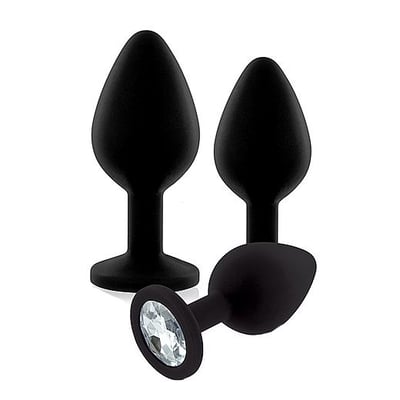 CM Set de plugs anales para practicar sexo anal de forma más placentera. Suaves, lisos y no porosos, perfectos acompañantes en tus relaciones. Booty Plug