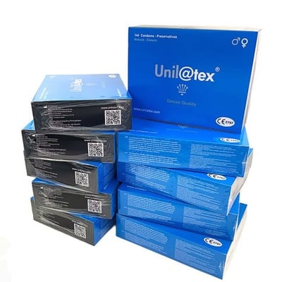 Unilatex Pack ahorro de 10 cajas de 144 condones unilatex natural 10 Cajas de 144 Unilatex