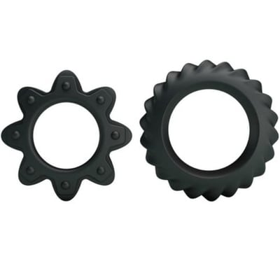 269 Kit 2 anillos ring flowering 1