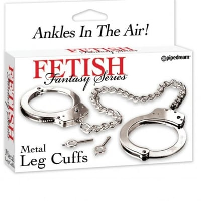 Hecho de acero de alta calidad, estas esposas son el accesorio perfecto para restringir y divertirte haciendo juegos bondage