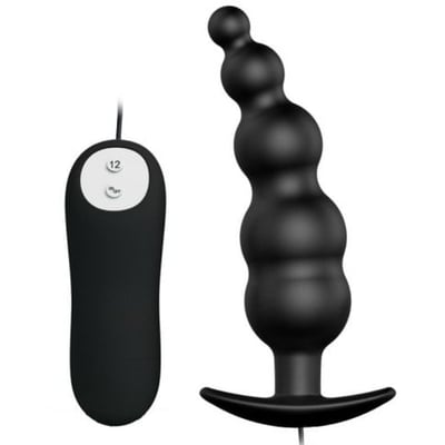 Disfruta del maravilloso placer de la estimulación anal con este plug de silicona