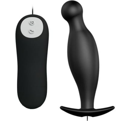 Disfruta del maravilloso placer de la estimulación anal con este plug de silicona