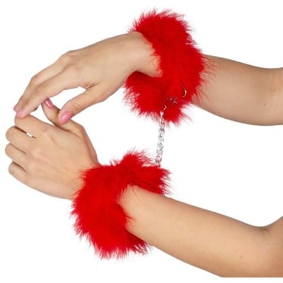 Esposas marabú rojo 0