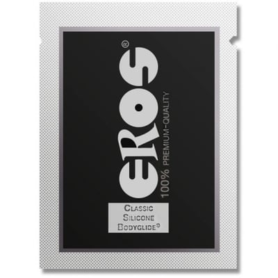 Lubricante monodosis de silicona, deslizante extremadamente duradero y eficaz.