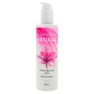 DA Lubricante hidrosoluble inoloro con dosificador en base acuosa, que no deja manchas. Deja la piel sedosa. Natural 250 ml