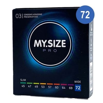 My Size Pro Talla 72 caja 3 Uds 0