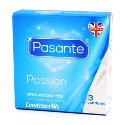 Pasante Forma recta. Preservativo con estrías que incrementa la estimulación de ambos durante la relación. Gracias a las texturas estriadas, la chica sentirá más. Estriados 3 uds