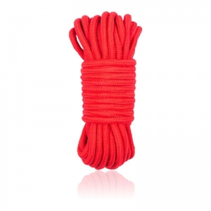 Cuerda de Bondage de Algodón 10 Metros Rojo 0