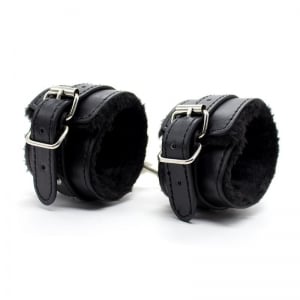 Esposas con Forro Interior Ajustables 30 cm Negro 0