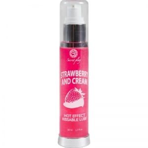 Lubricante Efecto Calor Fresas con nata 1