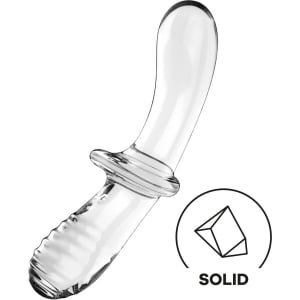 Dildo Cristal Double Transparente 3