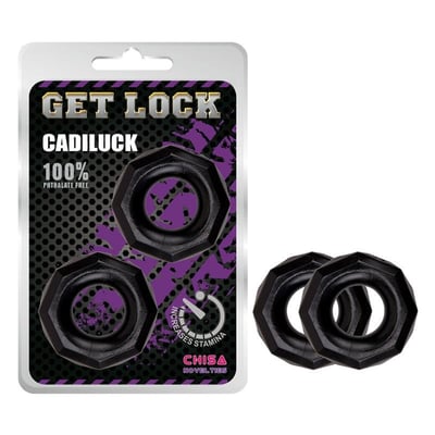 Anillos para el Pene Cadiluck Negro 0